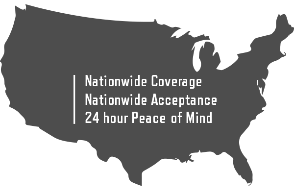Prime Souce Nationwide Coverage, Acceptance, and 24hr peace-of-mind